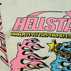 Hellstar Pixel L/S Tee White
