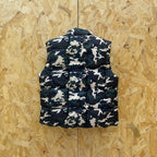 Mertra Reversible Puffer Vest - Grey Camo