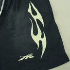 Hellstar Sports Flame Shorts Black