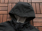 Arc'teryx Black White Mint Hooded Jacket