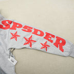 Sp5Der Mx555 Zip Hoodie Heather Grey