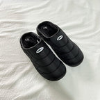 Quilted Slippers - Black