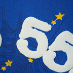 Sp5Der Tc5 555 Hoodie Blue