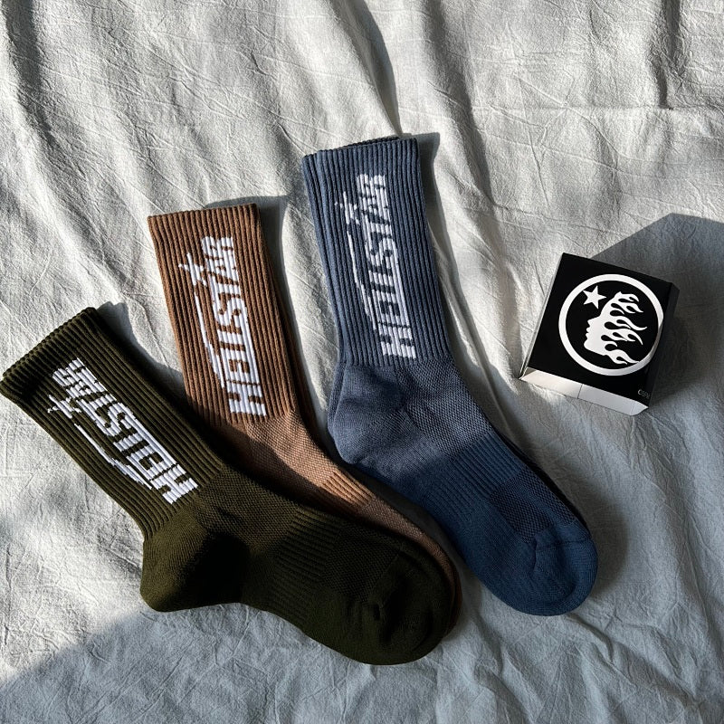 Premium Socks - Olive+3
