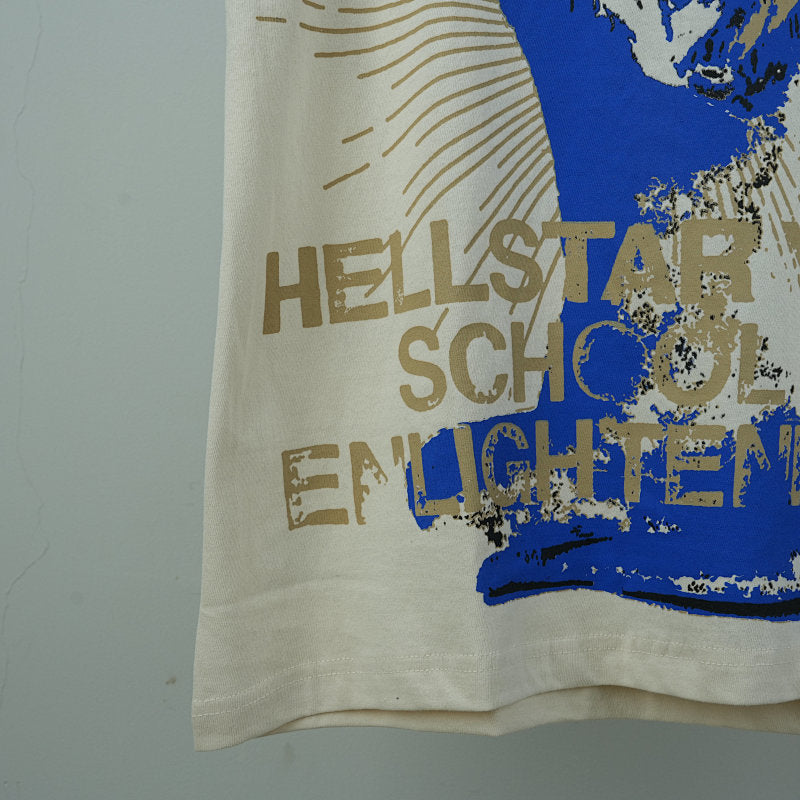 Hellstar Yoga T-Shirt Cream