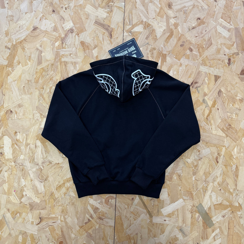 Zip Hoodie - Black