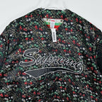 Supreme Floral Baseball Button-Up Shirt