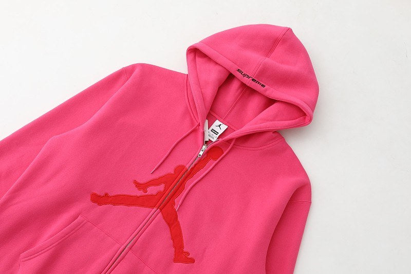 Supreme Jordan Number 23 Zip Hoodie