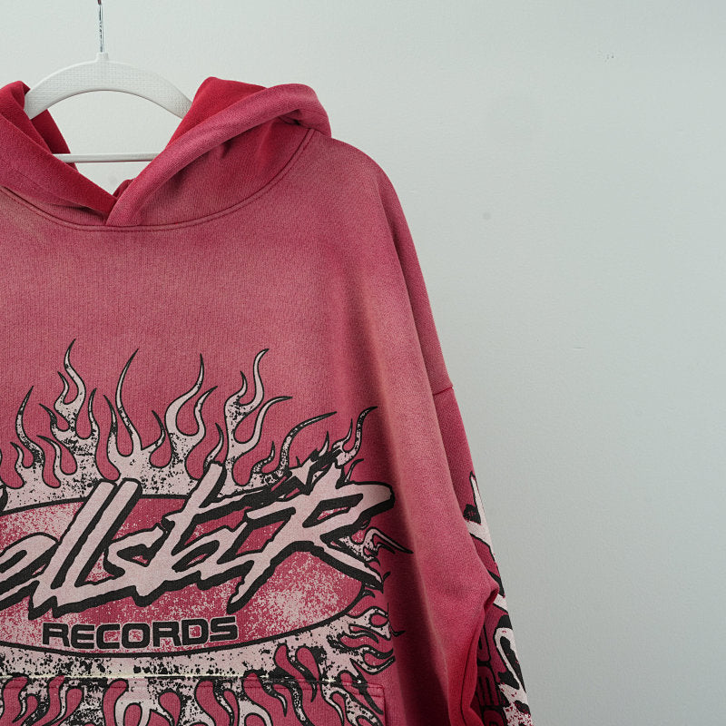 Hellstar Records Hoodie Sweatshirt Vintage