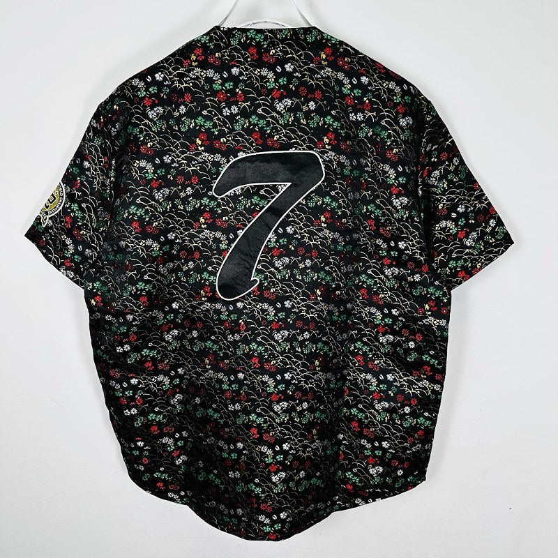 Supreme Floral Baseball Button-Up Shirt