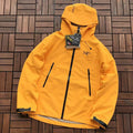 Arc'teryx Yellow Hooded Jacket