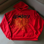 Sp5der P*NK V2 Hoodie Red