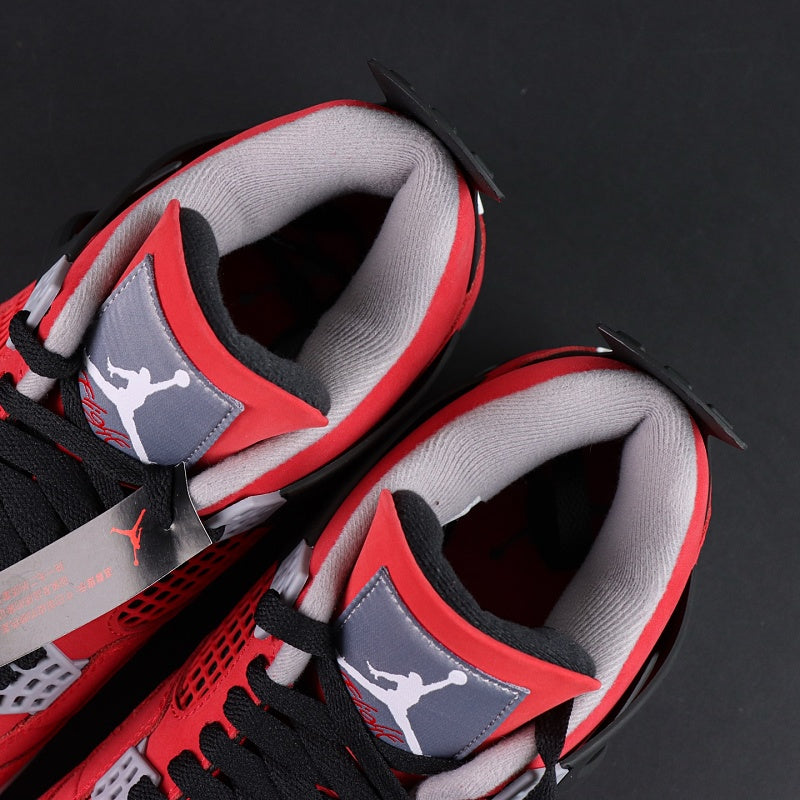 Air Jordan 4 Retro - Toro Bravo Fire Red/Black/Cement Grey