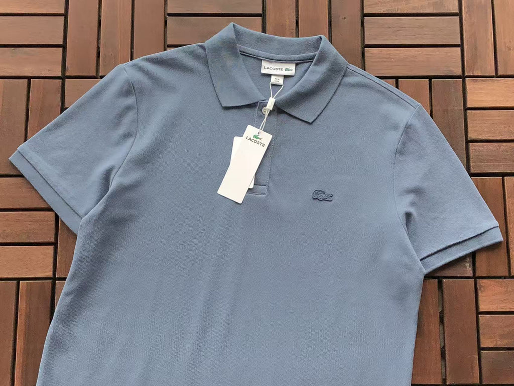 Lacoste Garment-Dyed Tonal Logo Polo Shirt