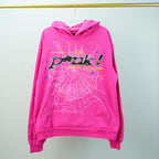 Sp5der P*NK Hoodie Pink