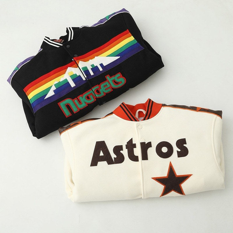 Supreme Basketball Graphic Varsity Jacket