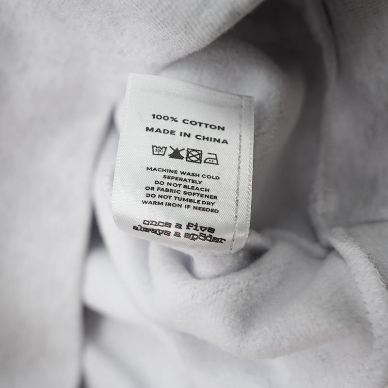 Sp5der Souvenir Hoodie Heather Grey