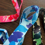Camo Print Lanyards Keychain Straps Set