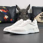 Hermes Bouncing Sneaker - White/Grey Technical Mesh