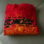Sp5der P*NK V2 Hoodie Red