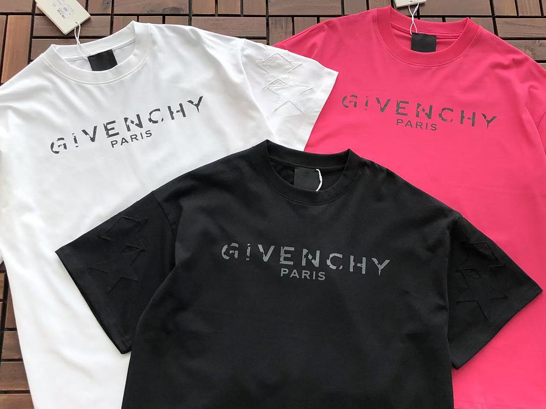 Pink Logo Givenchy T-Shirt