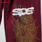 Sp5Der Logo Sweatpant Maroon