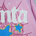Sp5der Atlanta Hoodie Pink