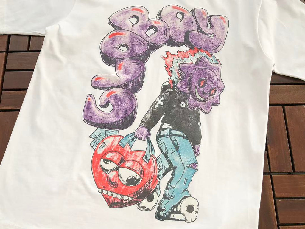 Purple Graphic Vintage T-Shirt