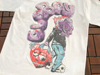 Purple Graphic Vintage T-Shirt