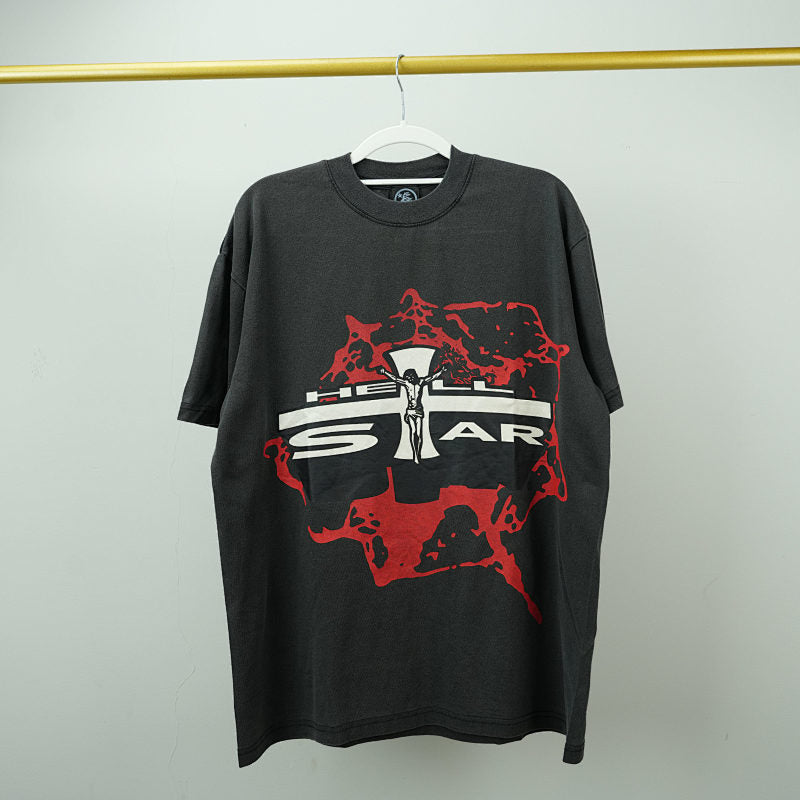 Hellstar Cross Jesus Tee
