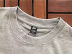 Grey Pink Graphic Patta T-Shirt