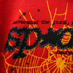 Sp5der P*NK V2 Hoodie Red