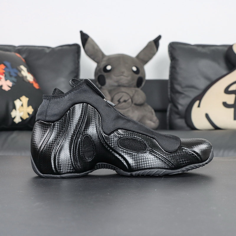Nike Air Flightposite - Black/Carbon