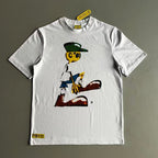 Cactus Plant Flea Market Smiley Character Graphic Tee - White