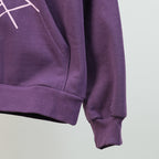 Sp5Der Web Hoodie Purple