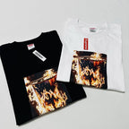 Supreme Spitfire Flaming Graphic T-Shirt