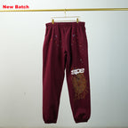 Sp5Der Logo Sweatpant Maroon