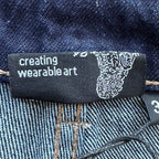 Derschutze Blossom Selvedge - Indigo