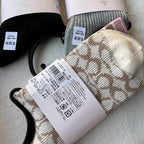 Patterned Crew Socks Collection Multiple Colors