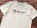 White Multicolor Logo Givenchy T-Shirt