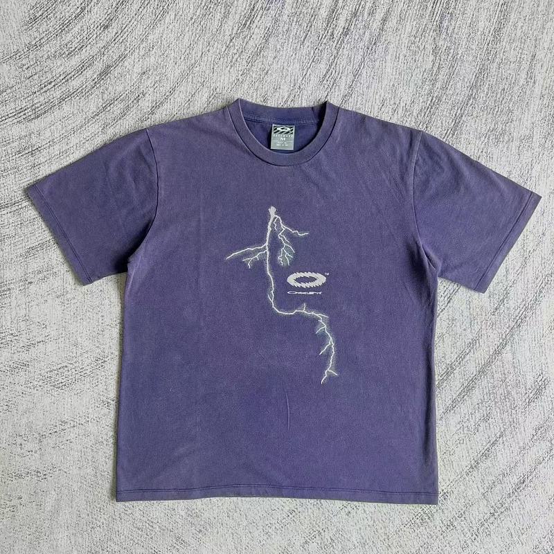 Unknown Brand Lightning Bolt Graphic - Navy/Purple