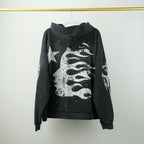 Hellstar Racer Hoodie Sweatshirt Vintage Black