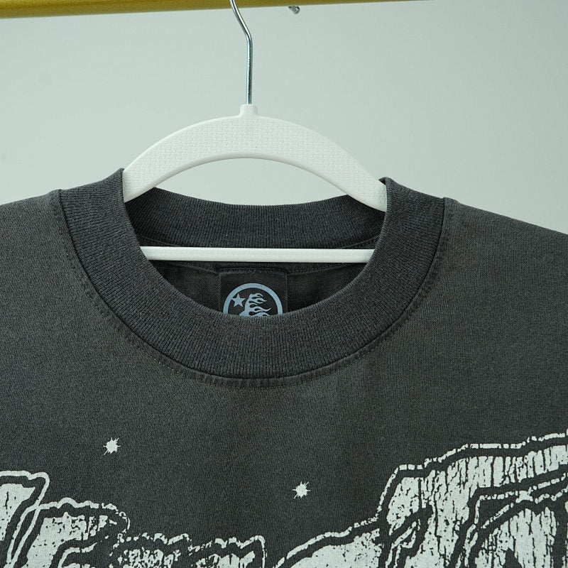 Hellstar Studios Inner Peace Short Sleeve Tee Shirt Black