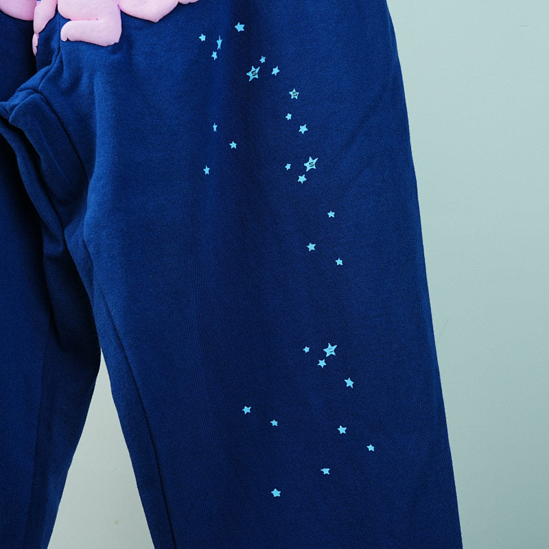 Sp5der OG Web Sweatpants Navy