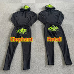 Syna-World Tracksuit - Black-Green