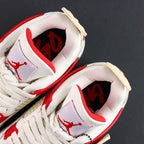 Nike Air Jordan 4 Retro x Bike Air - Sail/Red