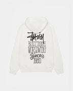 Stüssy Pullover Hoodie - Black/Cream