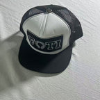 Cross Embroidered Logo Snapback Cap