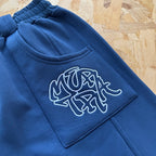 Mertra BIGSTEP JOGGERS - Navy/White