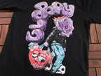 Purple Graphic Vintage T-Shirt